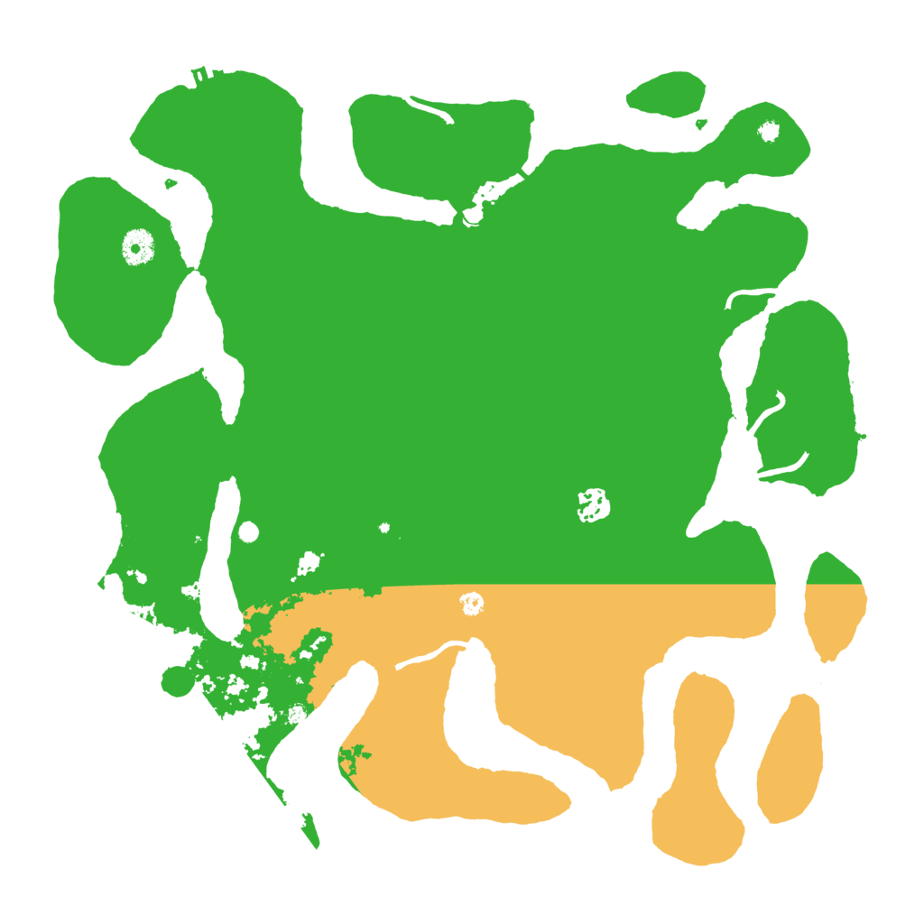 Biome Rust Map: Procedural Map, Size: 4000, Seed: 736816