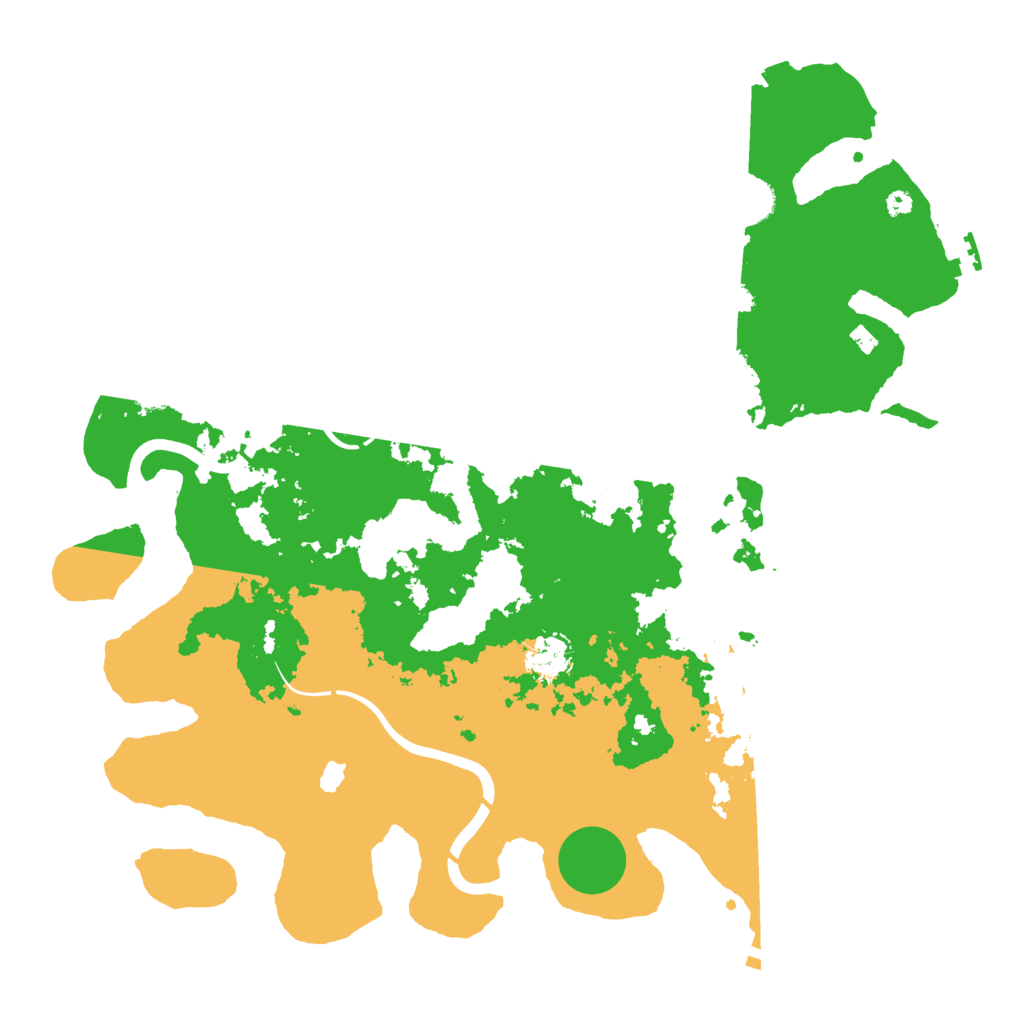 Biome Rust Map: Procedural Map, Size: 4000, Seed: 746510