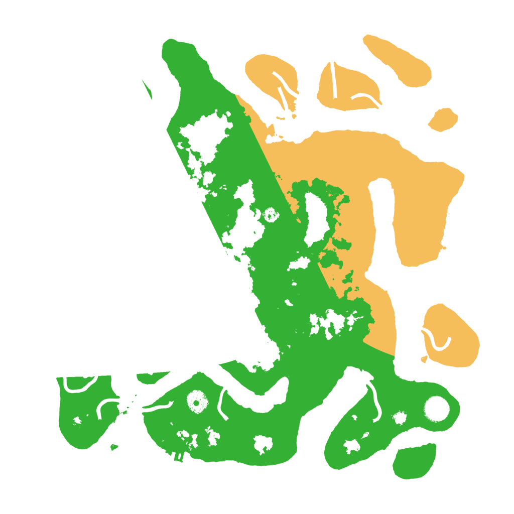 Biome Rust Map: Procedural Map, Size: 3600, Seed: 123456