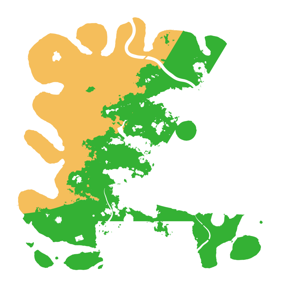 Biome Rust Map: Procedural Map, Size: 4000, Seed: 191908612