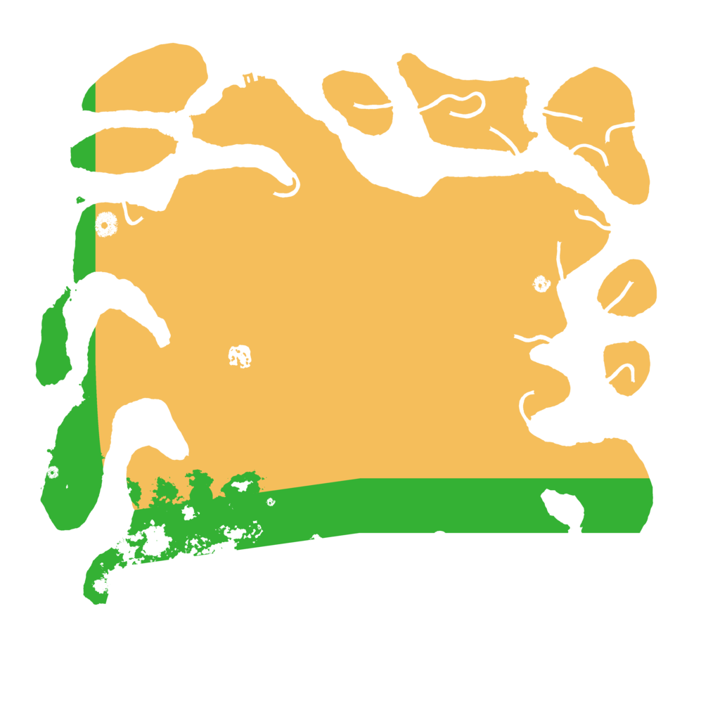 Biome Rust Map: Procedural Map, Size: 4500, Seed: 159055786