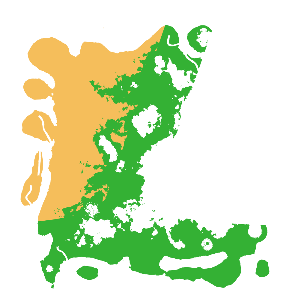 Biome Rust Map: Procedural Map, Size: 4000, Seed: 421222352