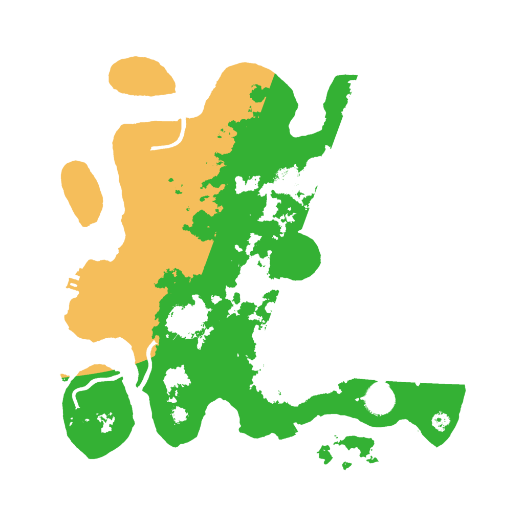 Biome Rust Map: Procedural Map, Size: 3000, Seed: 9151531
