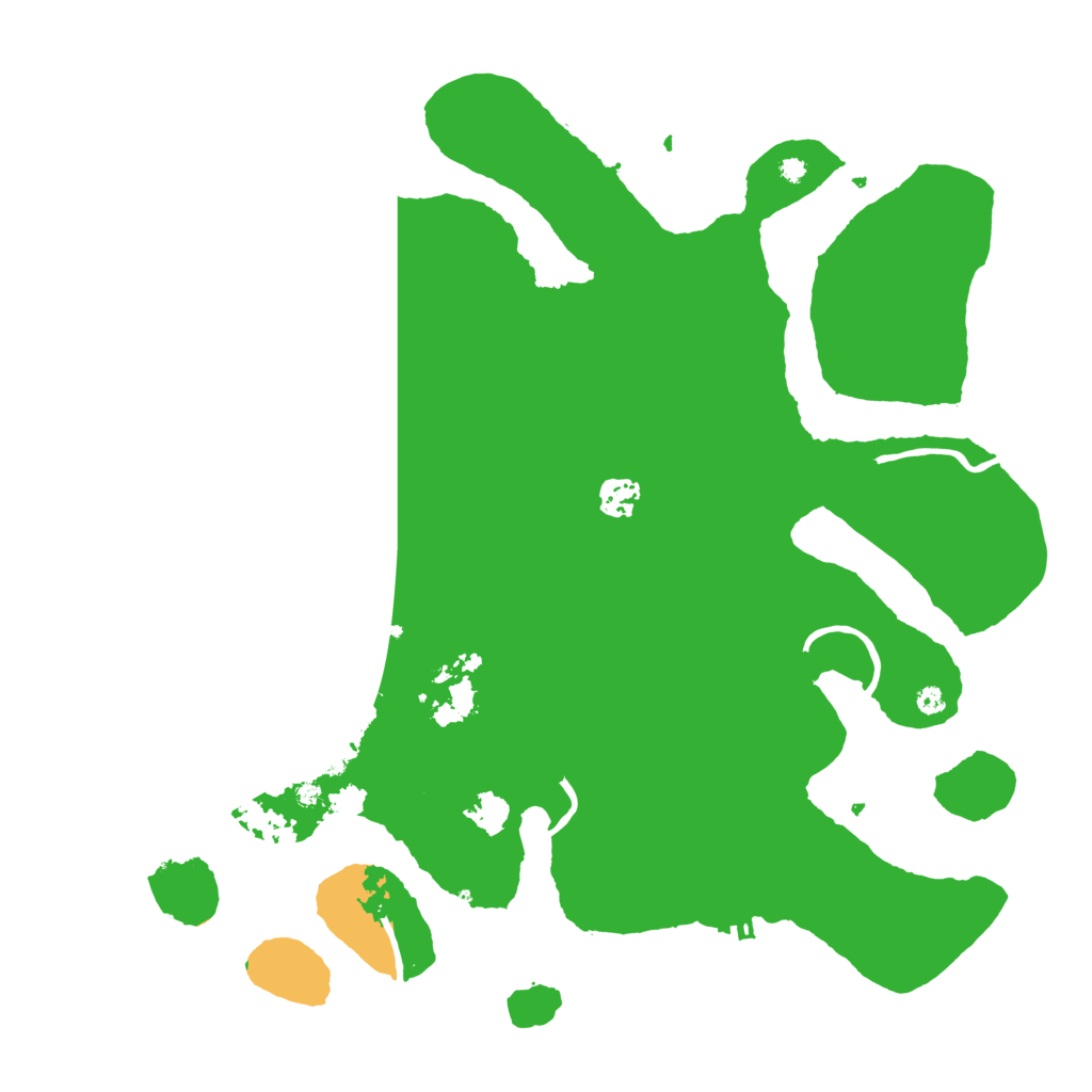 Biome Rust Map: Procedural Map, Size: 4000, Seed: 11843