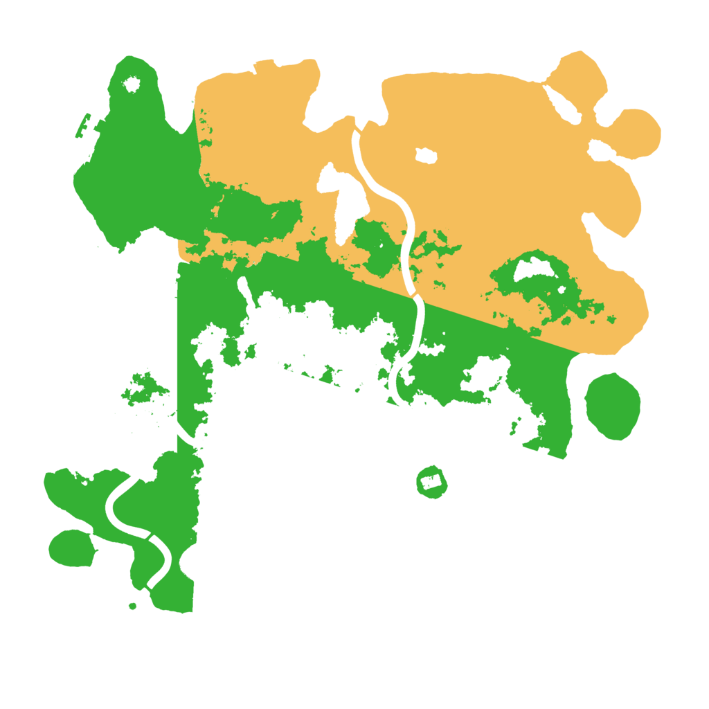 Biome Rust Map: Procedural Map, Size: 4000, Seed: 453646