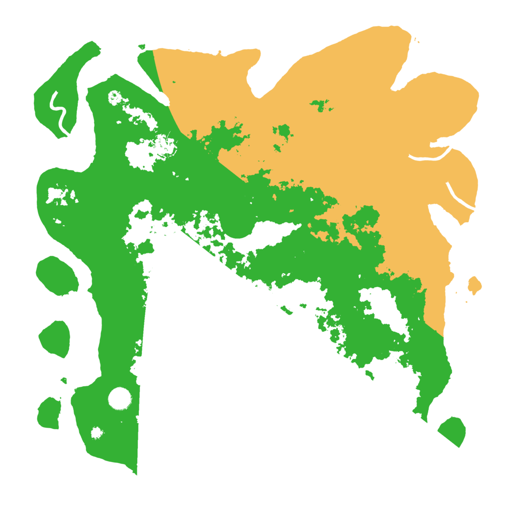 Biome Rust Map: Procedural Map, Size: 4000, Seed: 72261