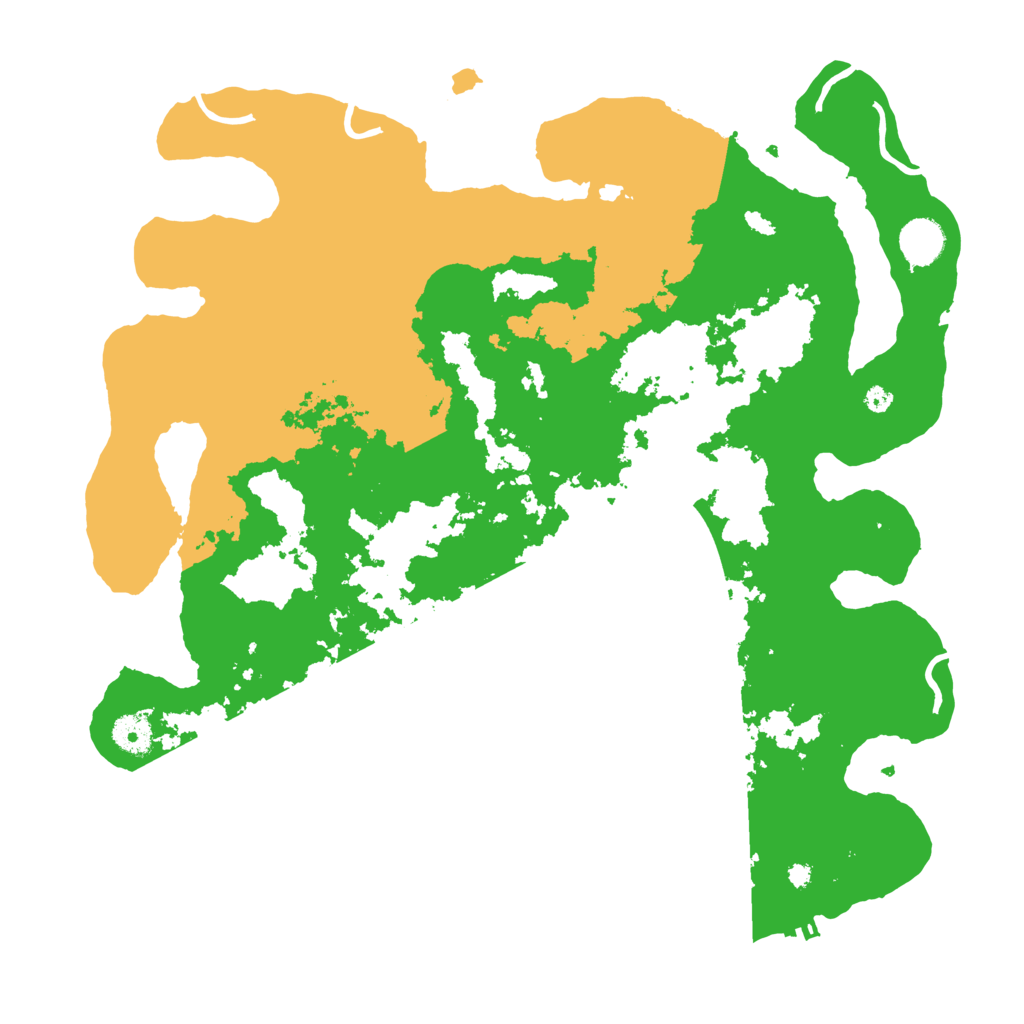 Biome Rust Map: Procedural Map, Size: 4000, Seed: 20709423