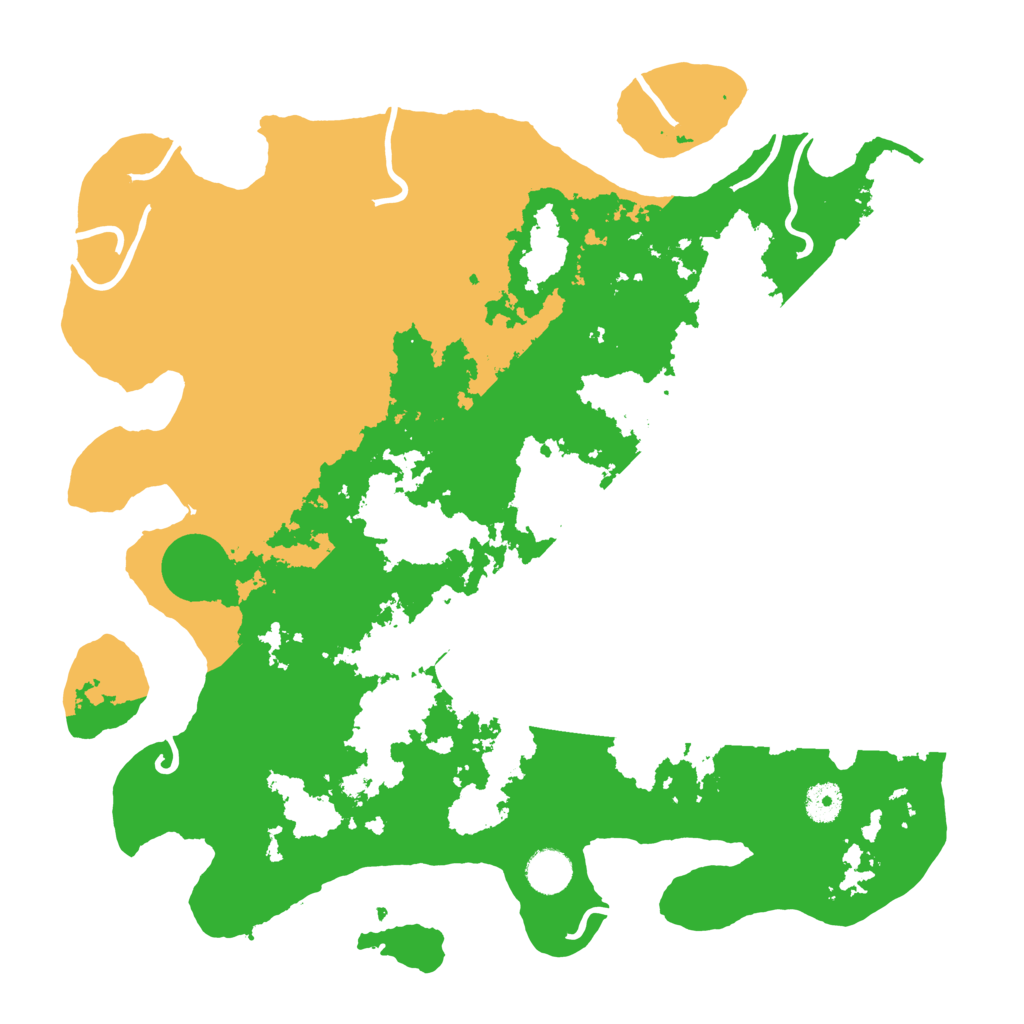 Biome Rust Map: Procedural Map, Size: 4000, Seed: 45081212