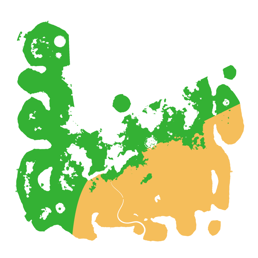 Biome Rust Map: Procedural Map, Size: 4000, Seed: 86978869