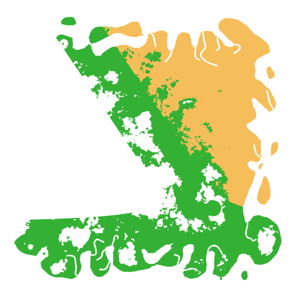 Biome Rust Map: Procedural Map, Size: 5000, Seed: 133788