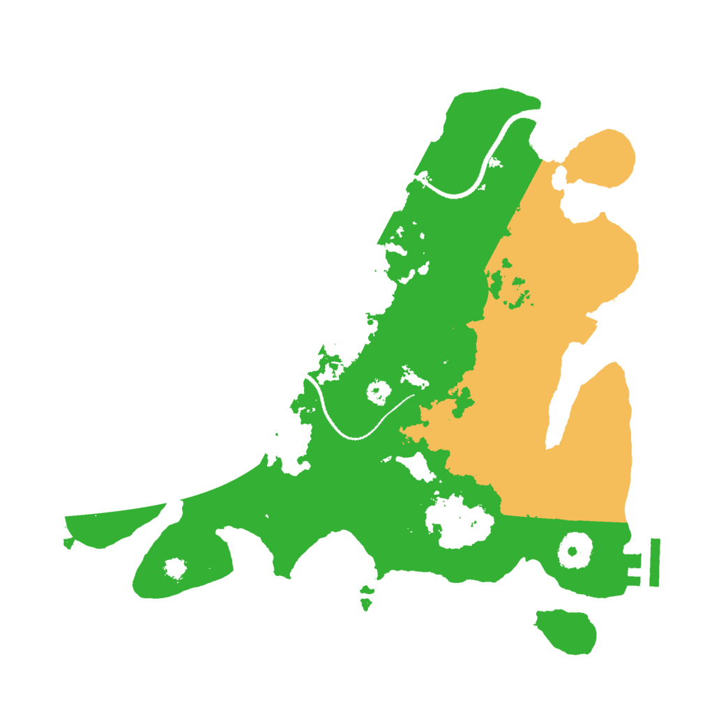 Biome Rust Map: Procedural Map, Size: 3000, Seed: 762008