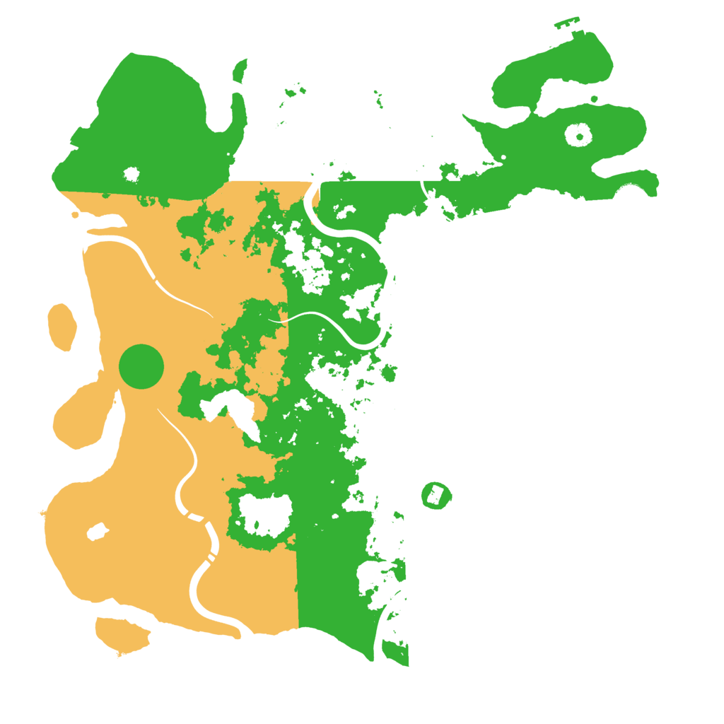 Biome Rust Map: Procedural Map, Size: 4250, Seed: 530053306
