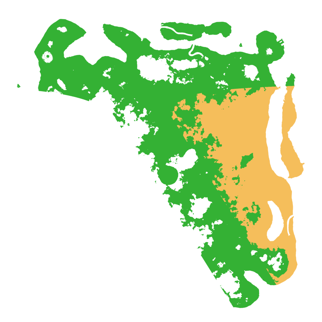 Biome Rust Map: Procedural Map, Size: 4500, Seed: 987875