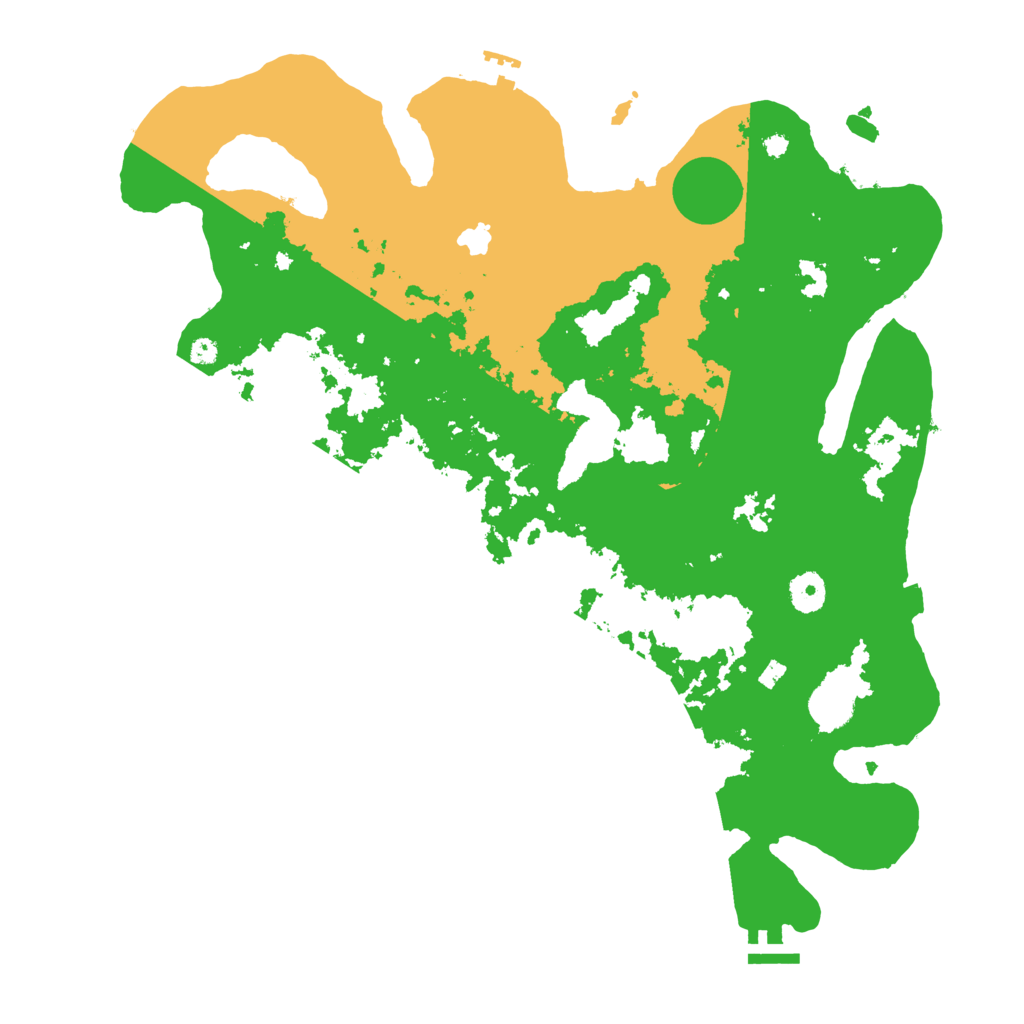 Biome Rust Map: Procedural Map, Size: 4000, Seed: 646064
