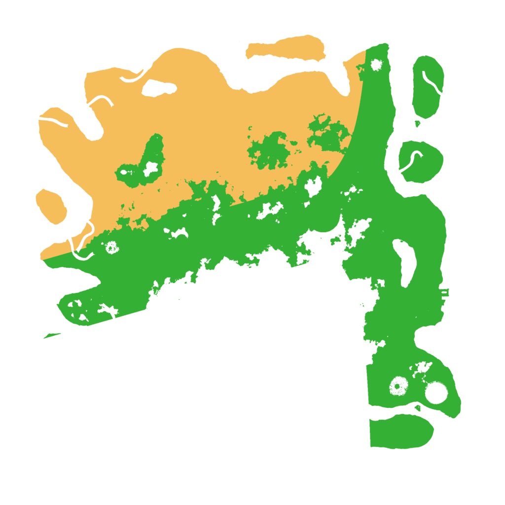 Biome Rust Map: Procedural Map, Size: 4000, Seed: 34027242