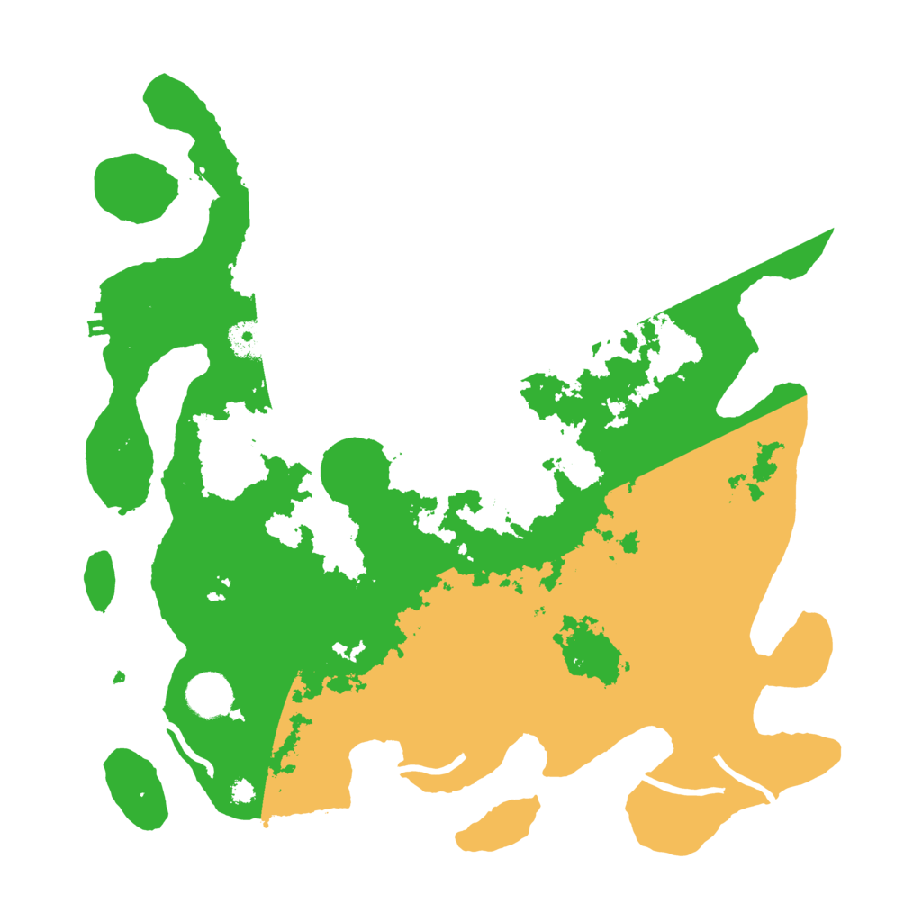 Biome Rust Map: Procedural Map, Size: 3550, Seed: 434024