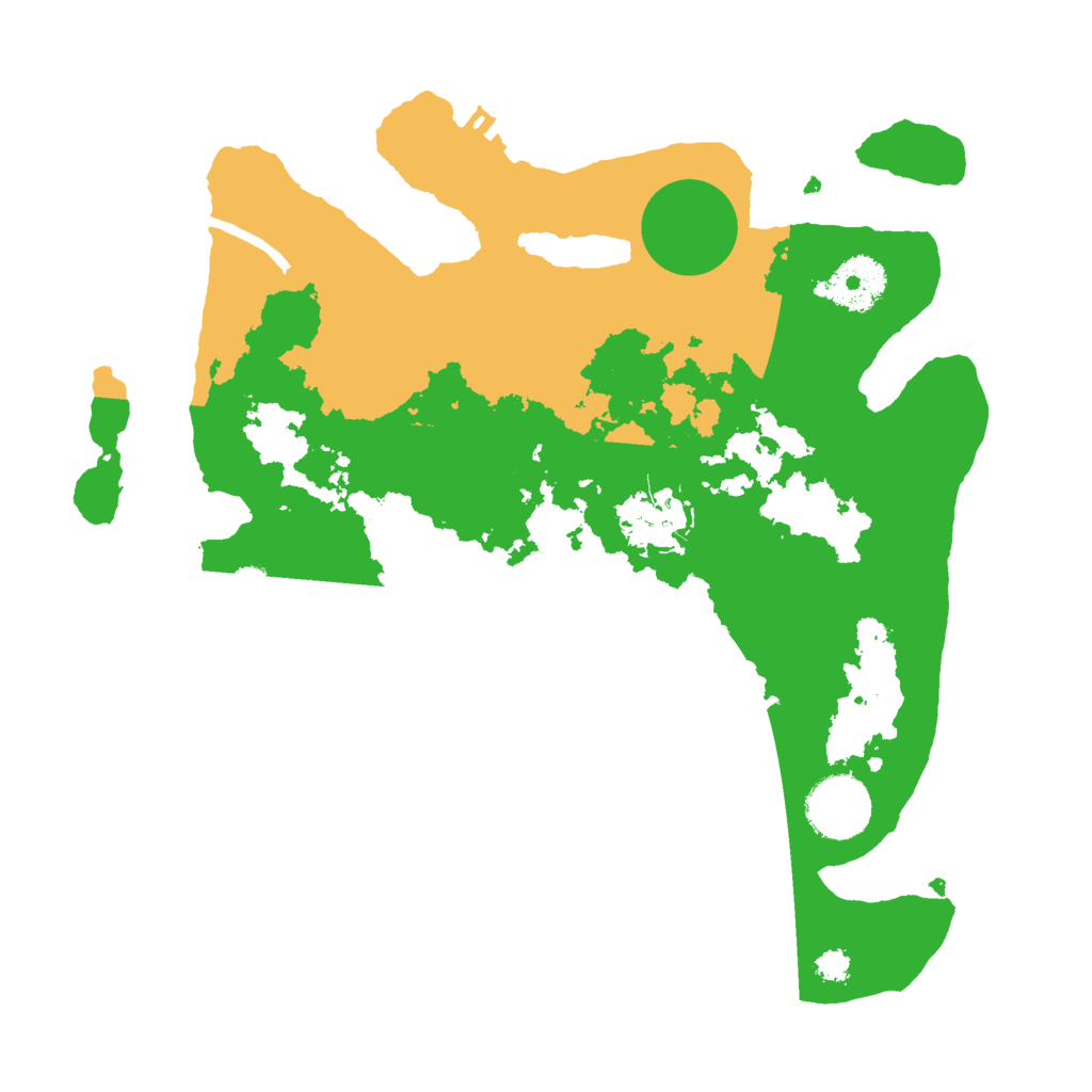 Biome Rust Map: Procedural Map, Size: 3000, Seed: 1156733800