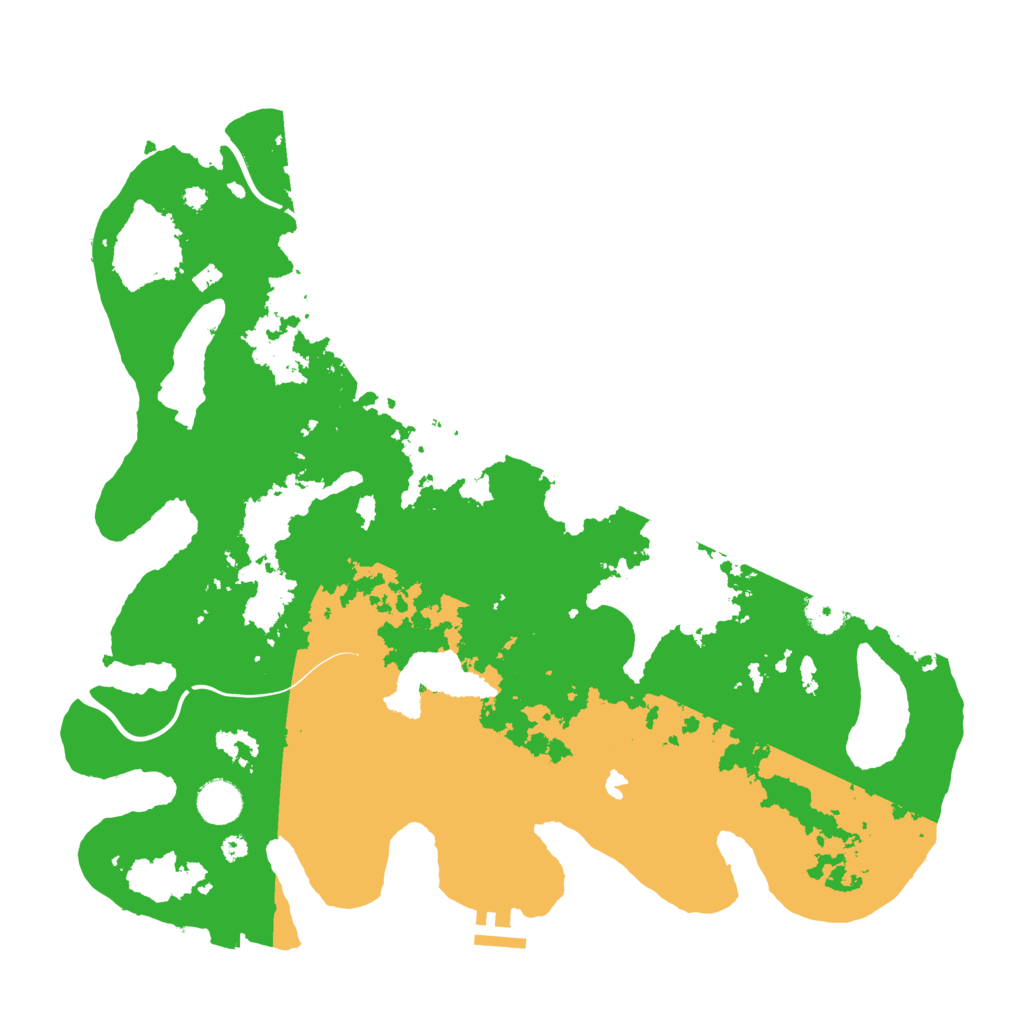 Biome Rust Map: Procedural Map, Size: 4000, Seed: 1884165736