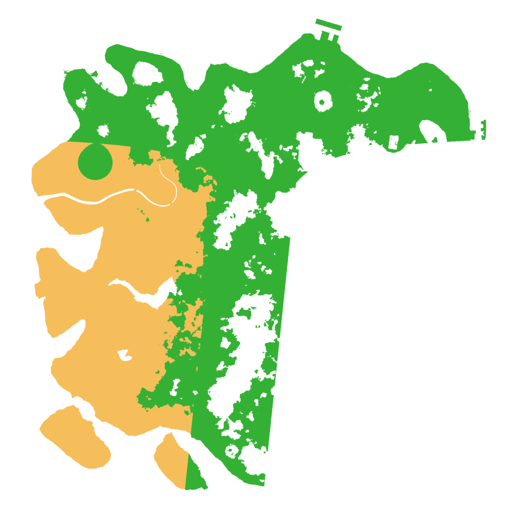 Biome Rust Map: Procedural Map, Size: 4000, Seed: 411047
