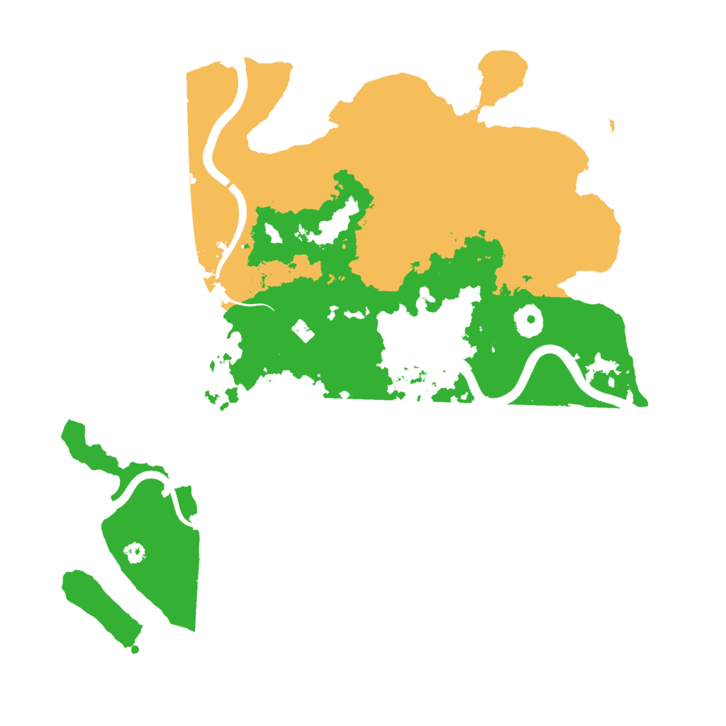 Biome Rust Map: Procedural Map, Size: 3550, Seed: 798738