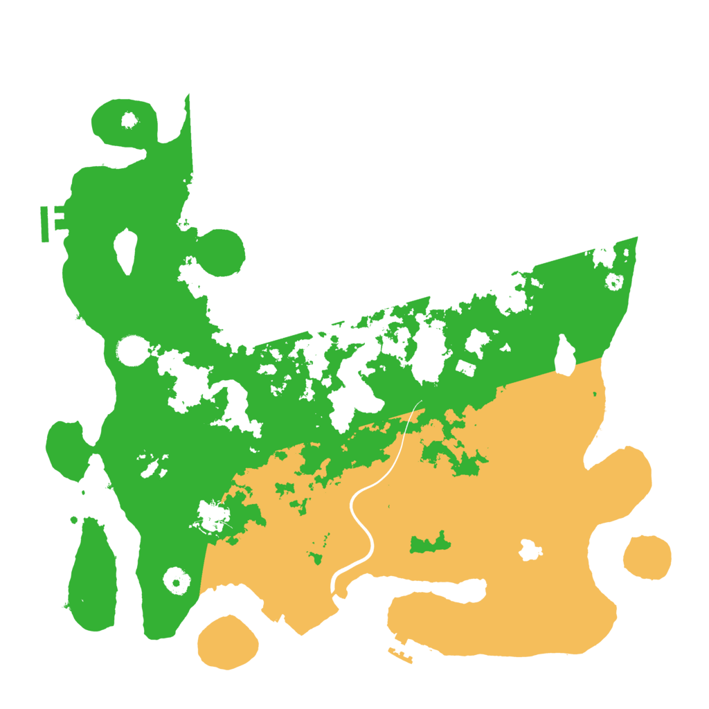 Biome Rust Map: Procedural Map, Size: 4000, Seed: 972857