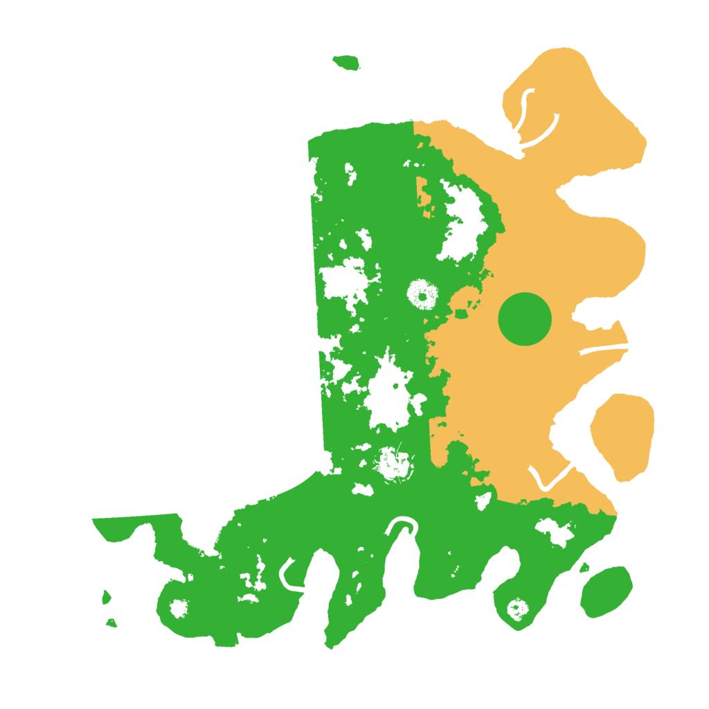 Biome Rust Map: Procedural Map, Size: 3500, Seed: 1162427515