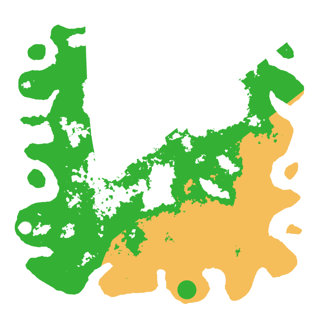 Biome Rust Map: Barren, Size: 4500, Seed: 3724312