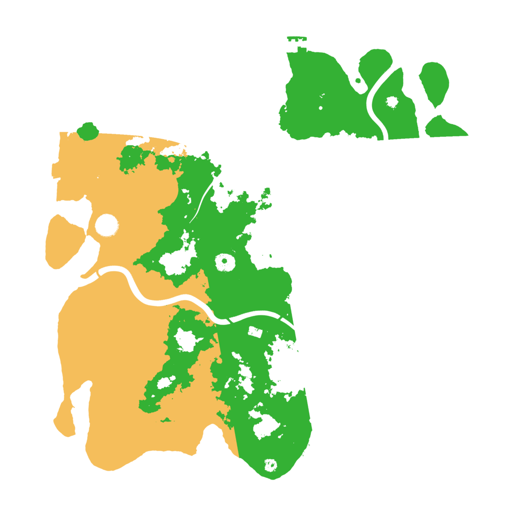 Biome Rust Map: Procedural Map, Size: 3950, Seed: 1413371713