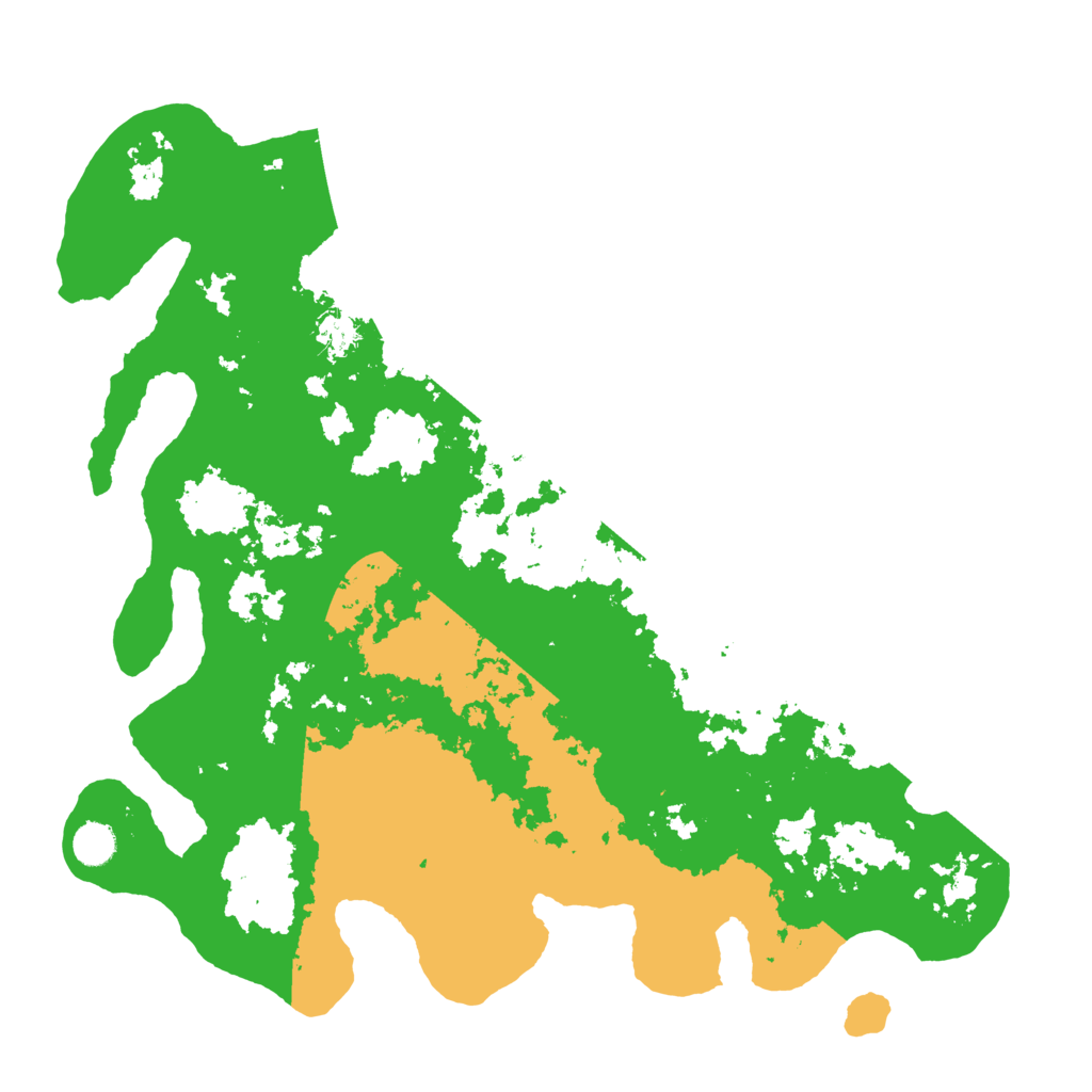 Biome Rust Map: Barren, Size: 4500, Seed: 695125