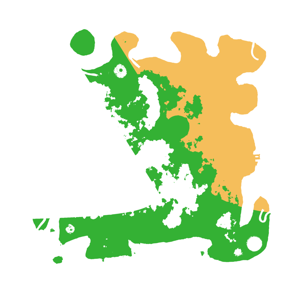Biome Rust Map: Procedural Map, Size: 3500, Seed: 1538456163
