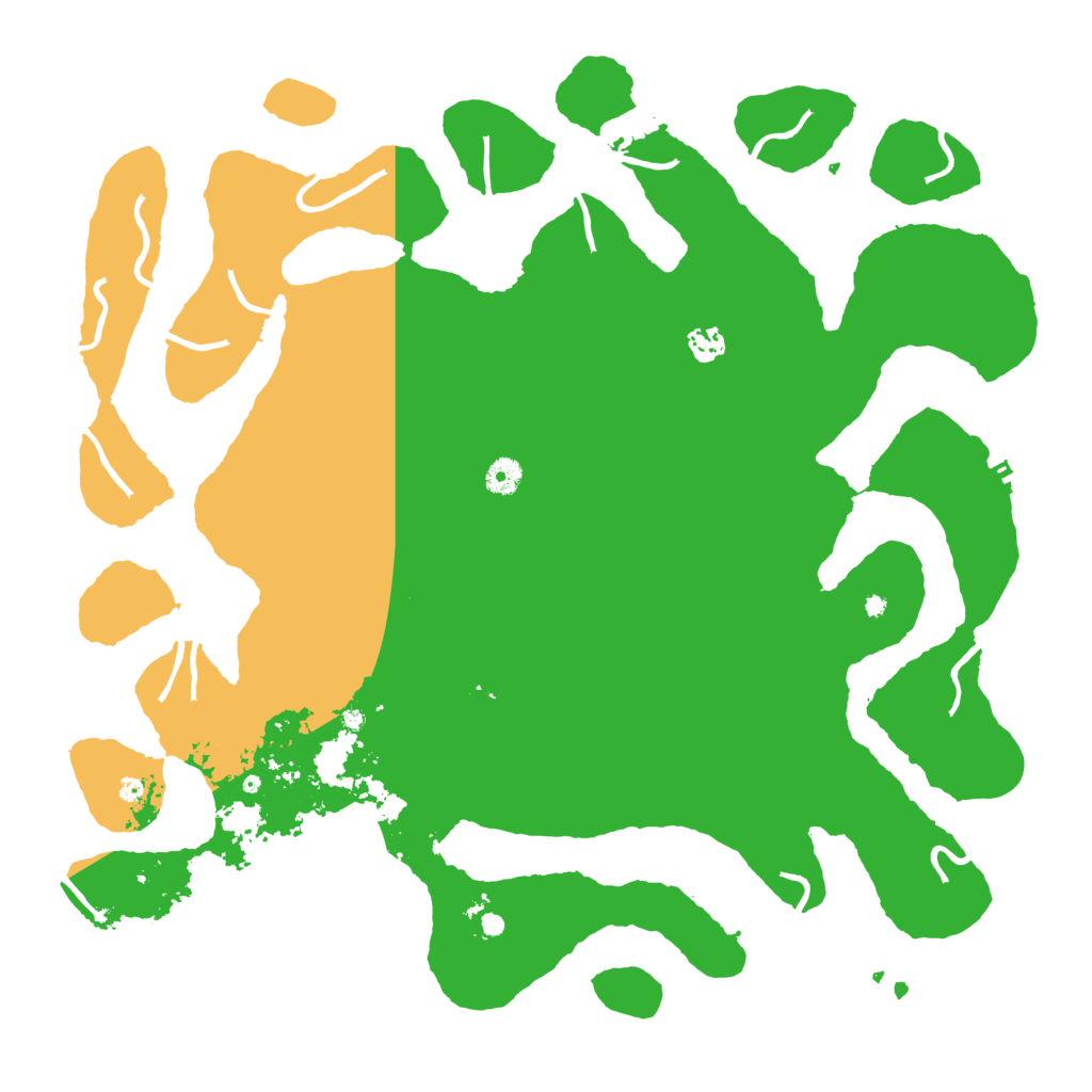 Biome Rust Map: Procedural Map, Size: 4500, Seed: 2920623