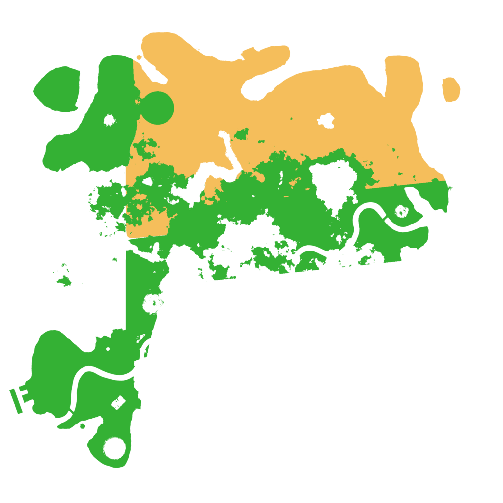 Biome Rust Map: Procedural Map, Size: 4000, Seed: 456881
