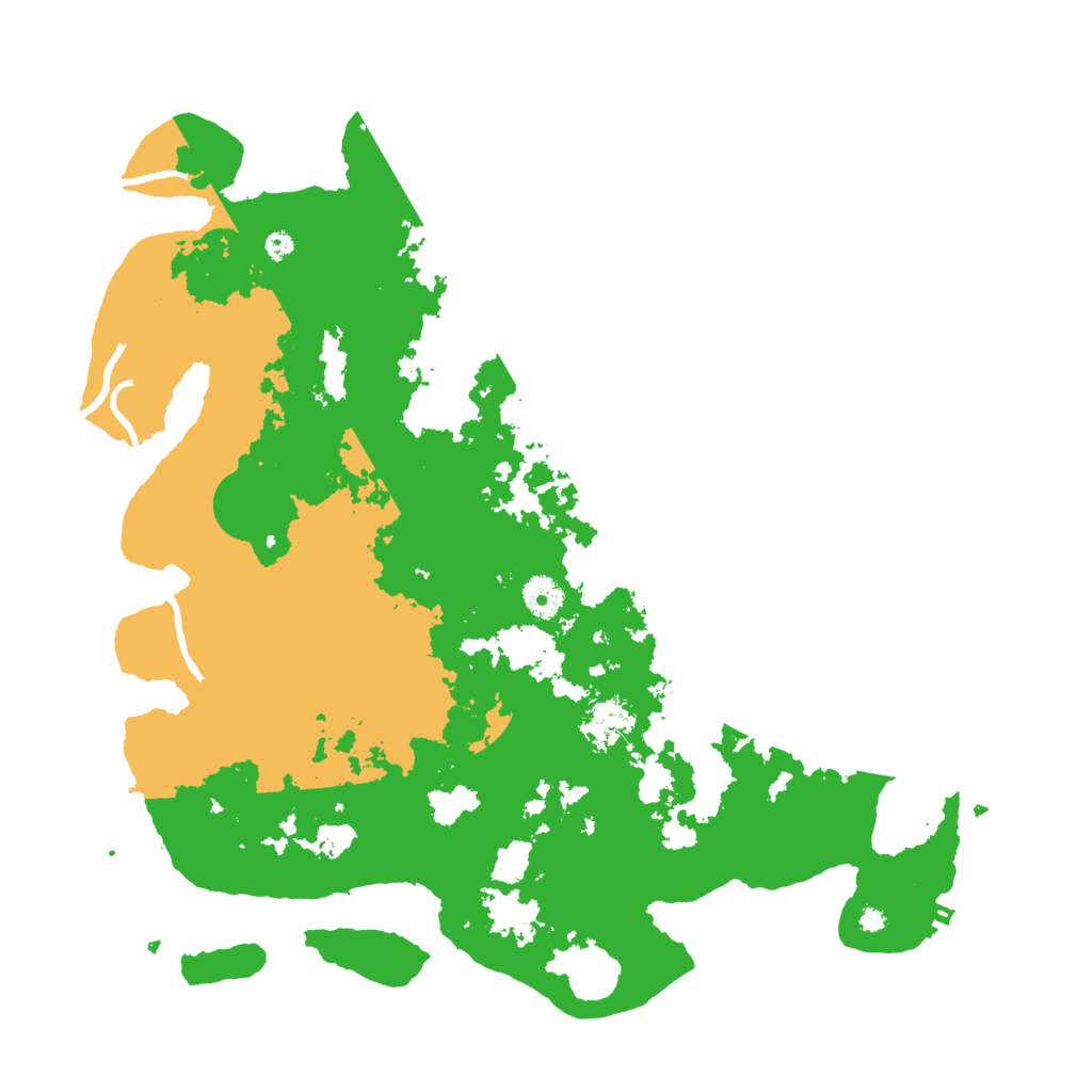 Biome Rust Map: Procedural Map, Size: 4000, Seed: 3899