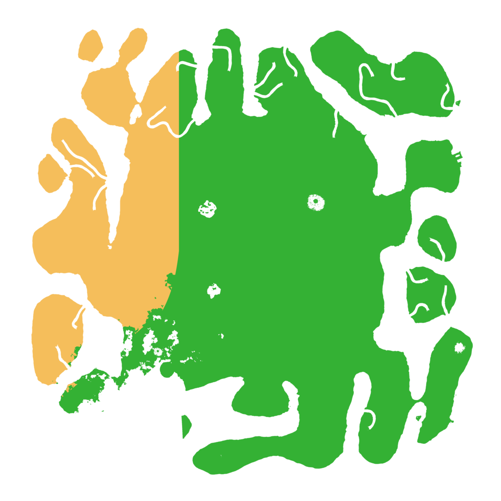 Biome Rust Map: Procedural Map, Size: 4500, Seed: 1240181