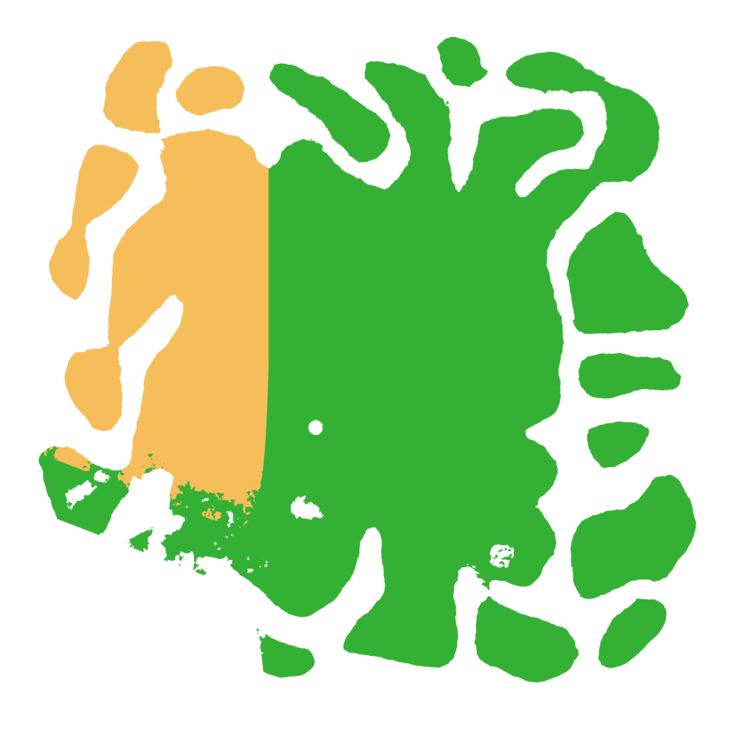 Biome Rust Map: Barren, Size: 4500, Seed: 3724442