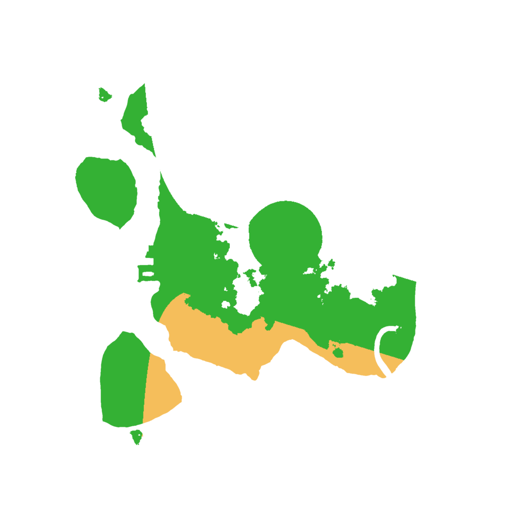 Biome Rust Map: Procedural Map, Size: 1900, Seed: 20011