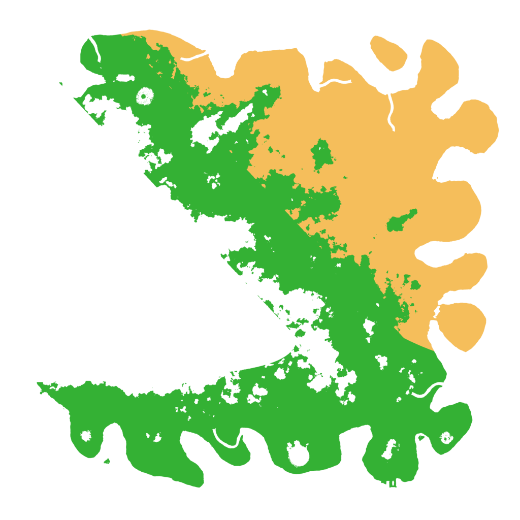 Biome Rust Map: Procedural Map, Size: 4500, Seed: 3932226
