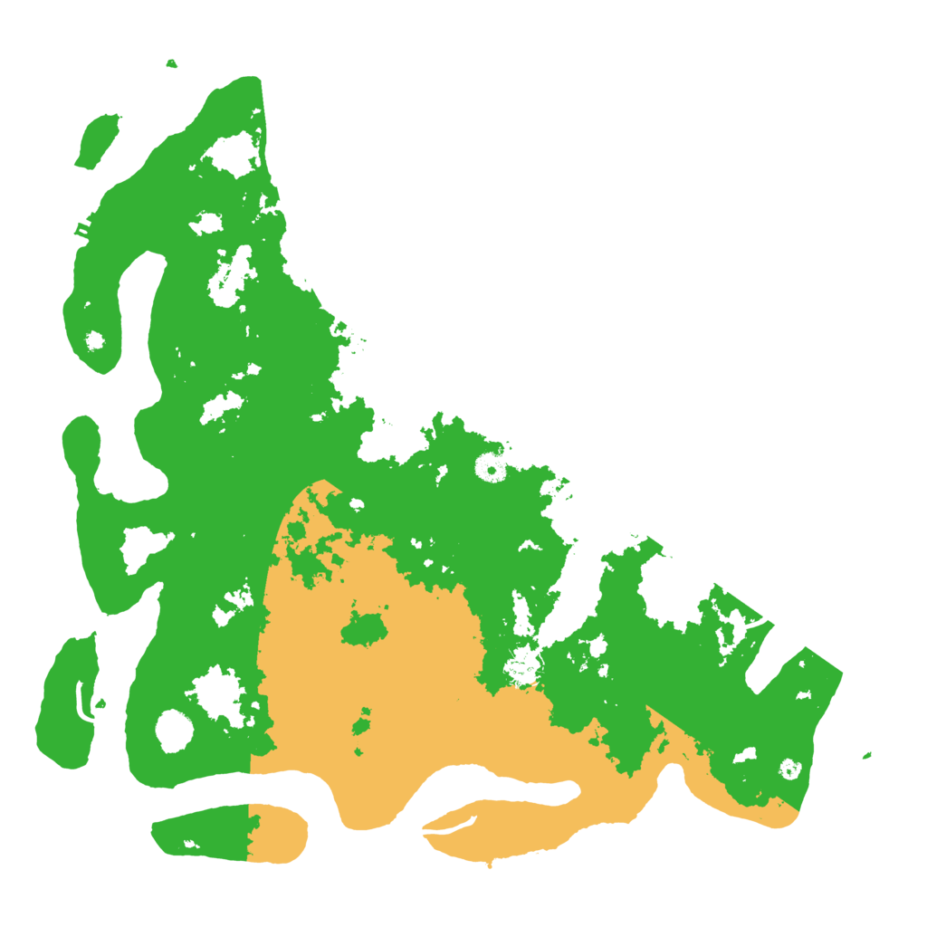 Biome Rust Map: Procedural Map, Size: 4500, Seed: 4811096