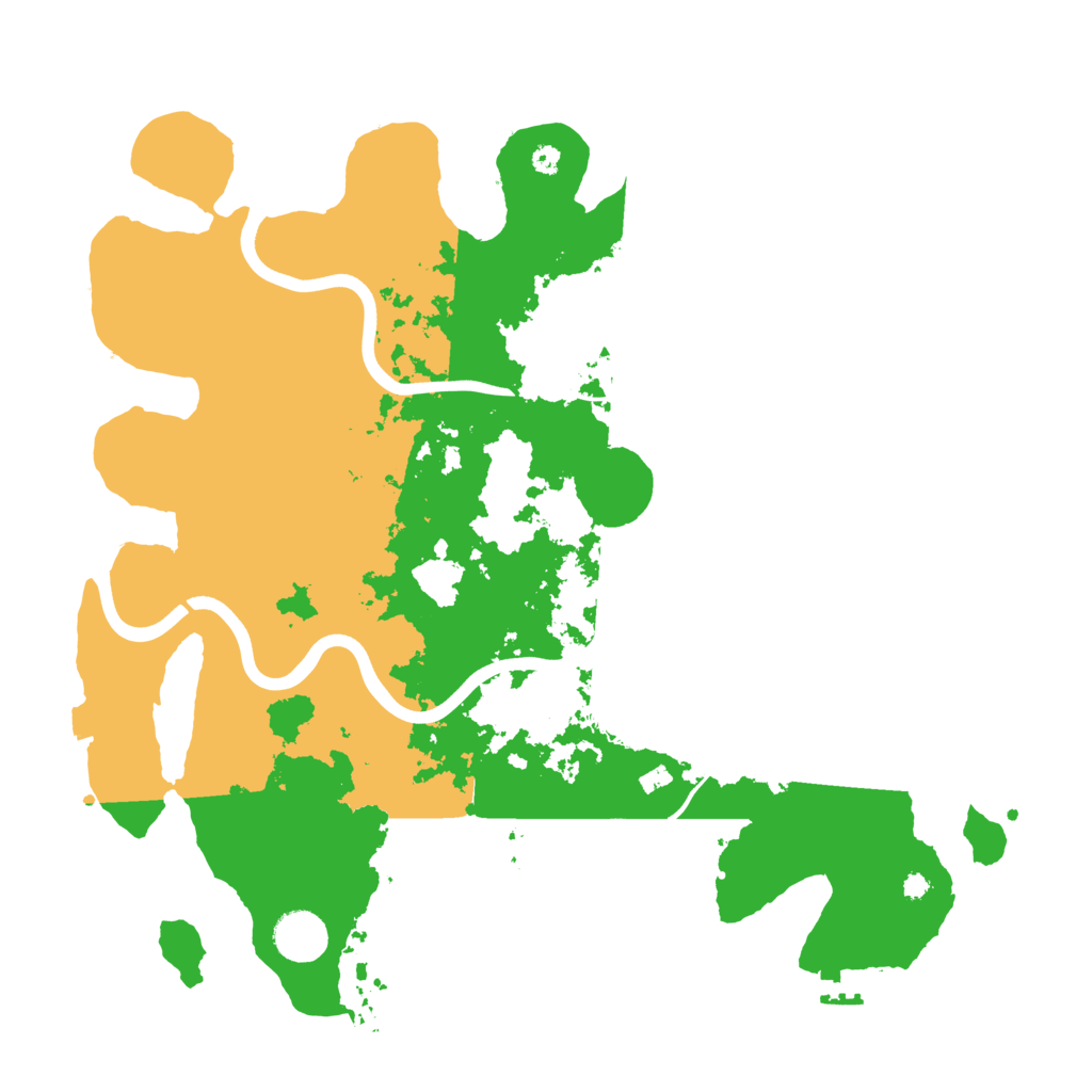 Biome Rust Map: Procedural Map, Size: 3850, Seed: 2049525649