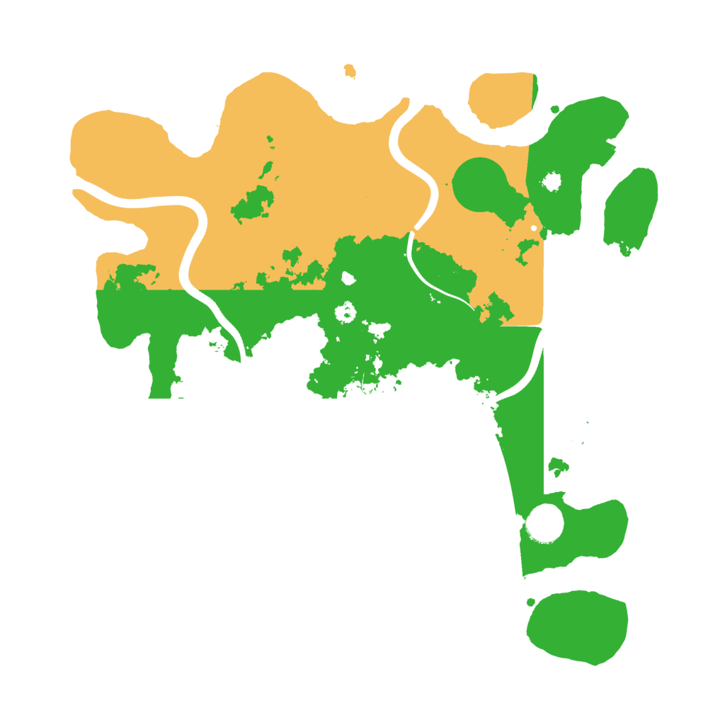 Biome Rust Map: Procedural Map, Size: 3500, Seed: 566663876