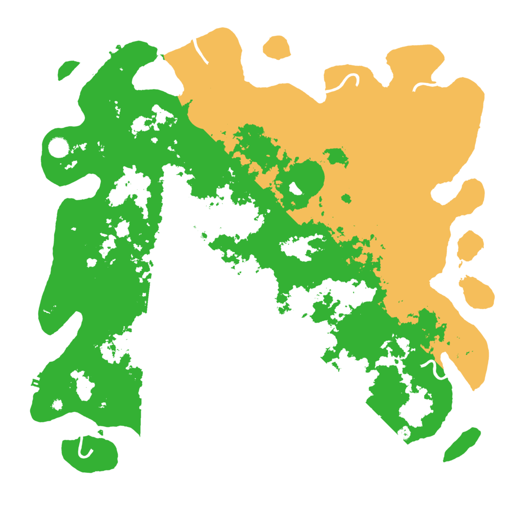 Biome Rust Map: Procedural Map, Size: 4500, Seed: 2814903