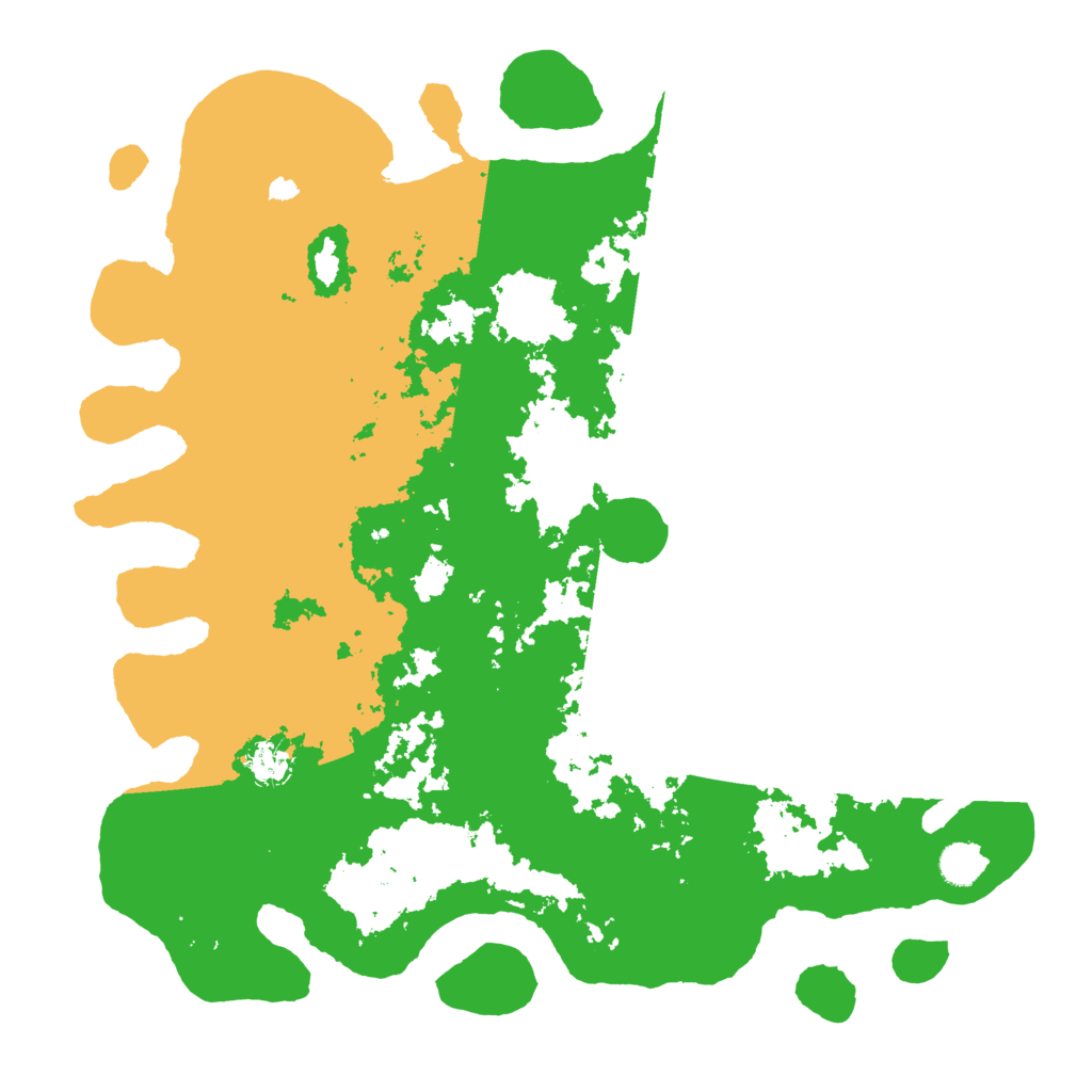 Biome Rust Map: Barren, Size: 4500, Seed: 1323701