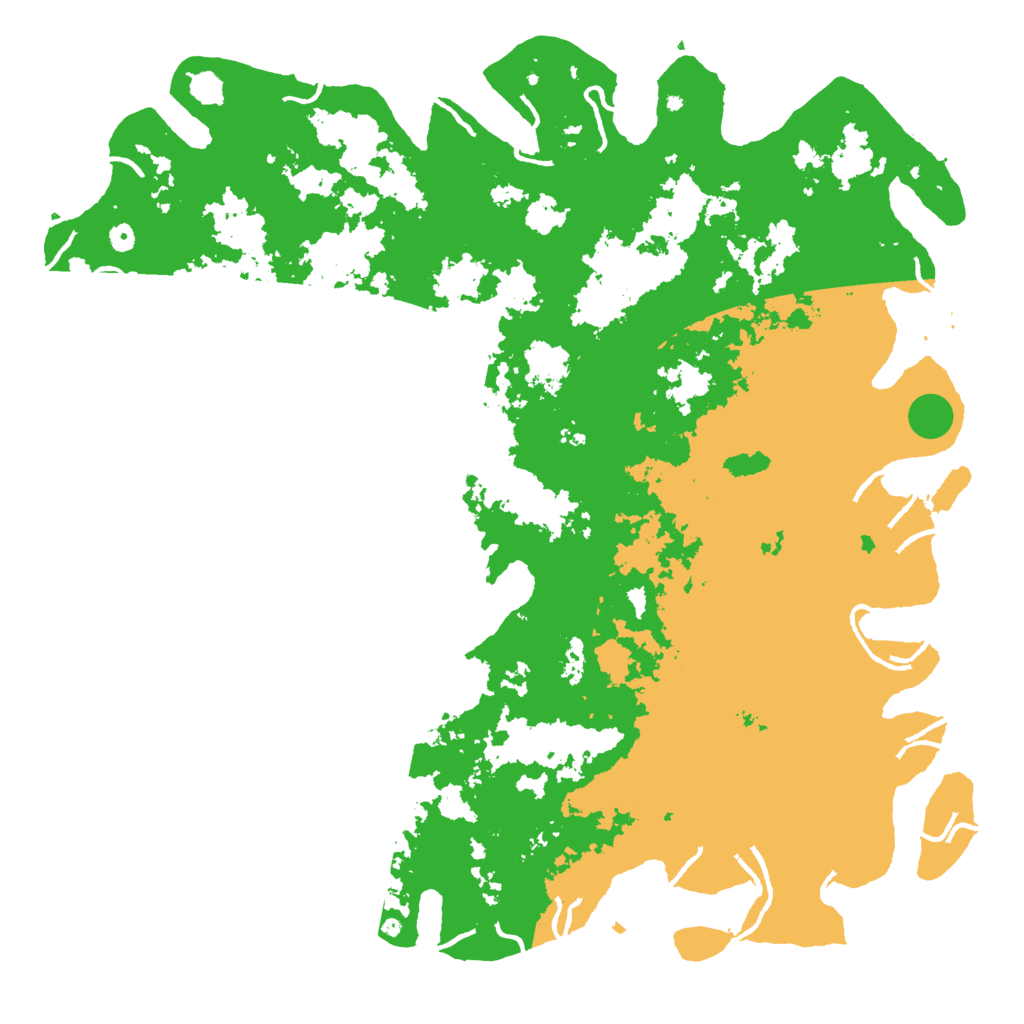 Biome Rust Map: Procedural Map, Size: 6000, Seed: 442344234