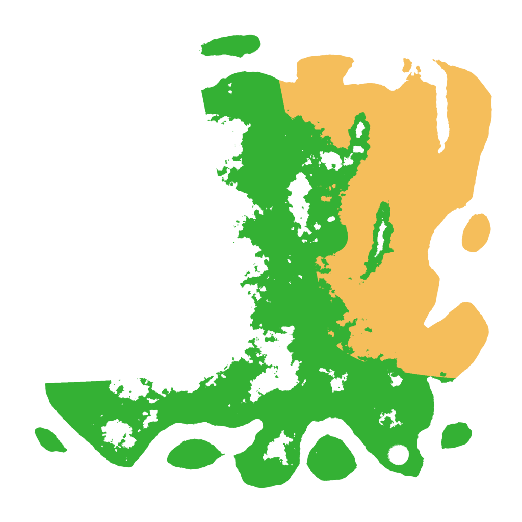 Biome Rust Map: Barren, Size: 4500, Seed: 3321876