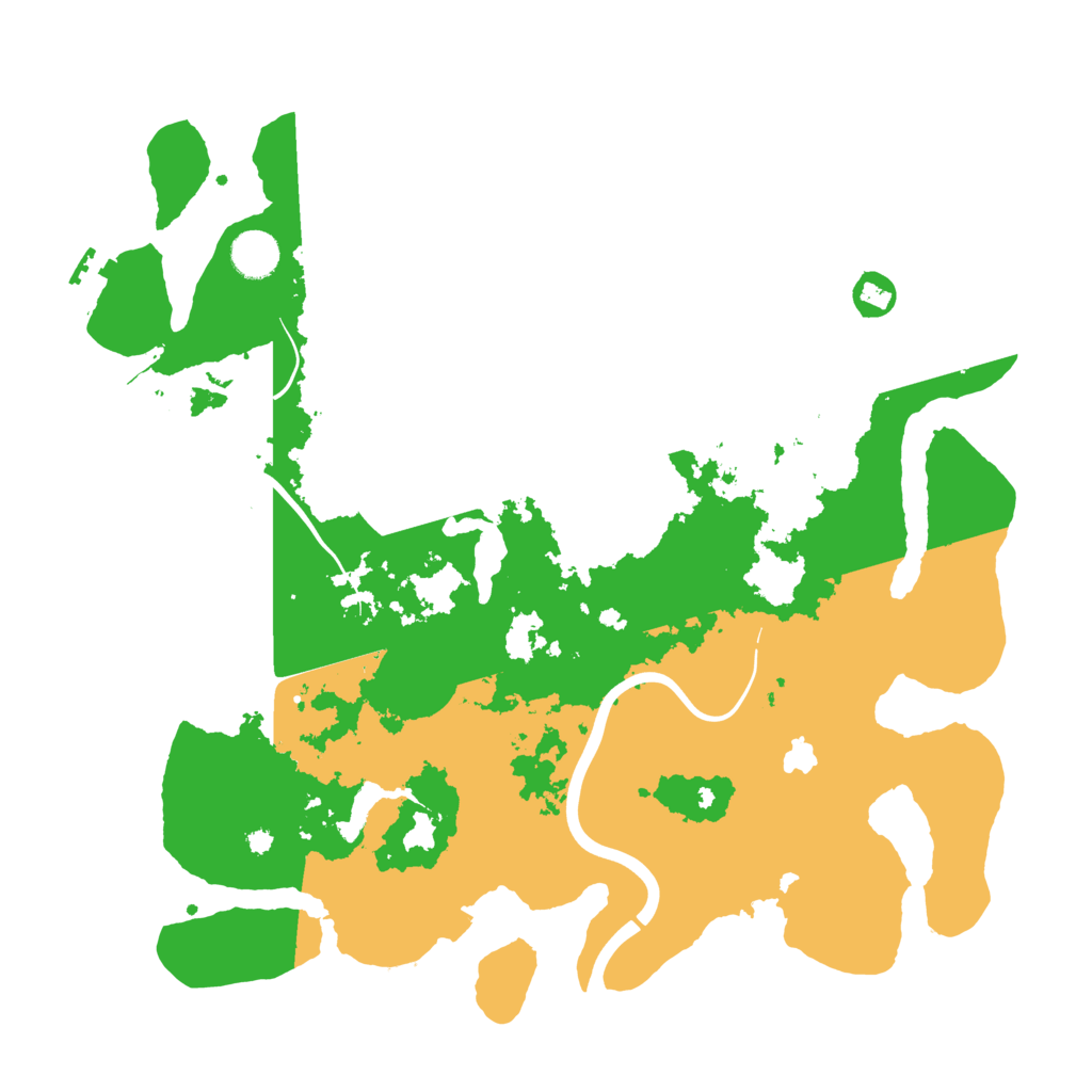 Biome Rust Map: Procedural Map, Size: 4000, Seed: 893915789