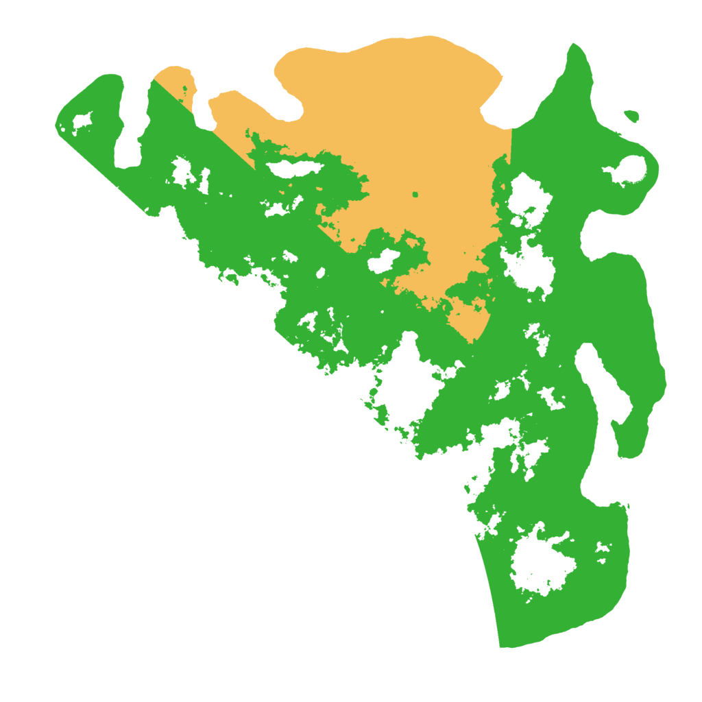 Biome Rust Map: Barren, Size: 4500, Seed: 775187