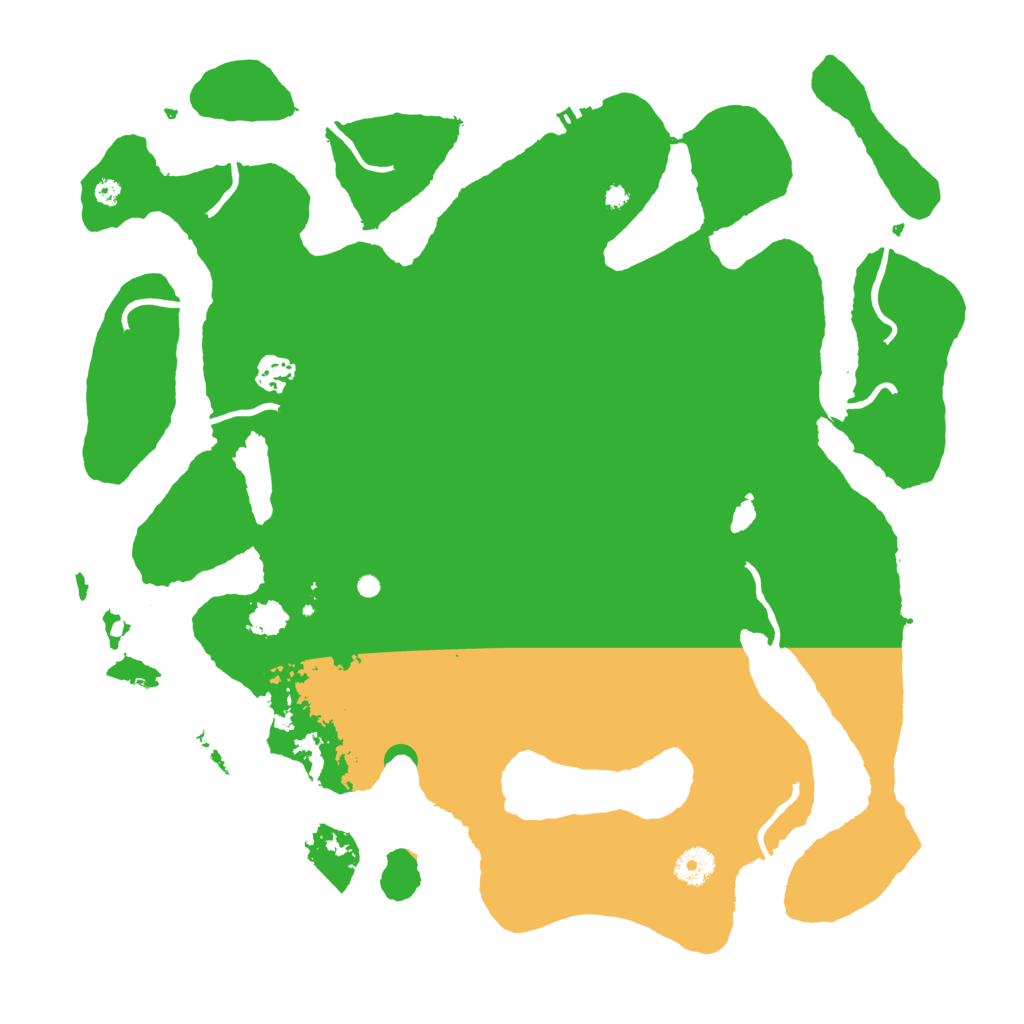 Biome Rust Map: Procedural Map, Size: 4000, Seed: 556618