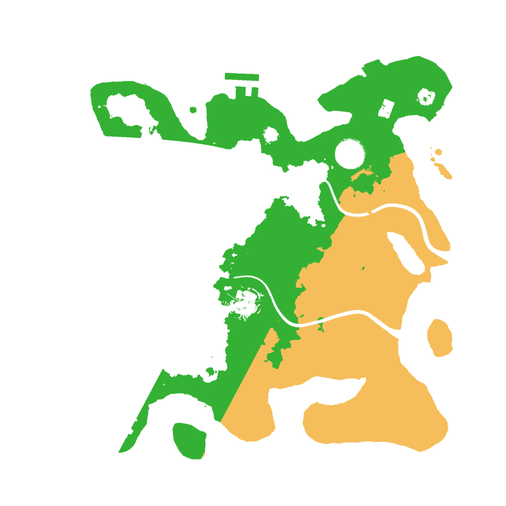 Biome Rust Map: Procedural Map, Size: 3000, Seed: 1109512347