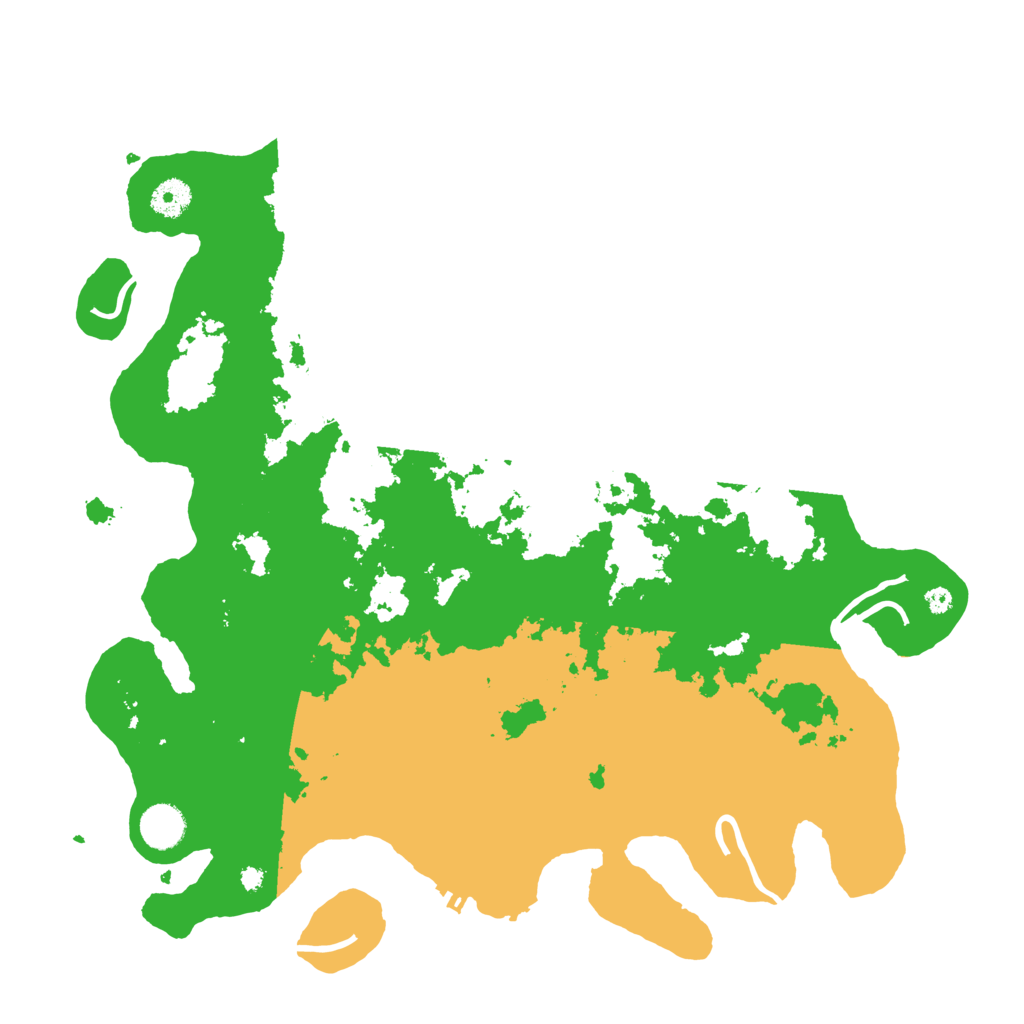 Biome Rust Map: Procedural Map, Size: 4000, Seed: 100289