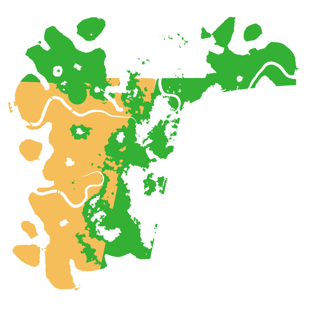 Biome Rust Map: Procedural Map, Size: 4500, Seed: 3264125